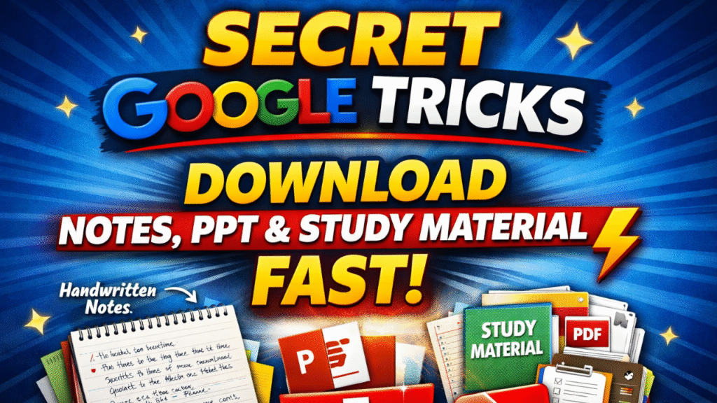 Secret Google Tricks