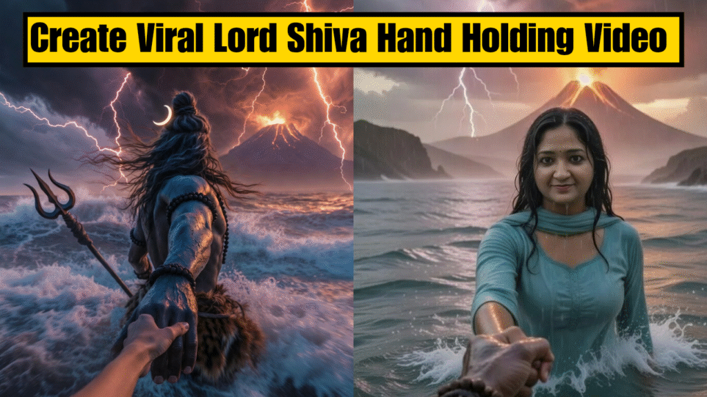 Viral Lord Shiva Hand Holding Video