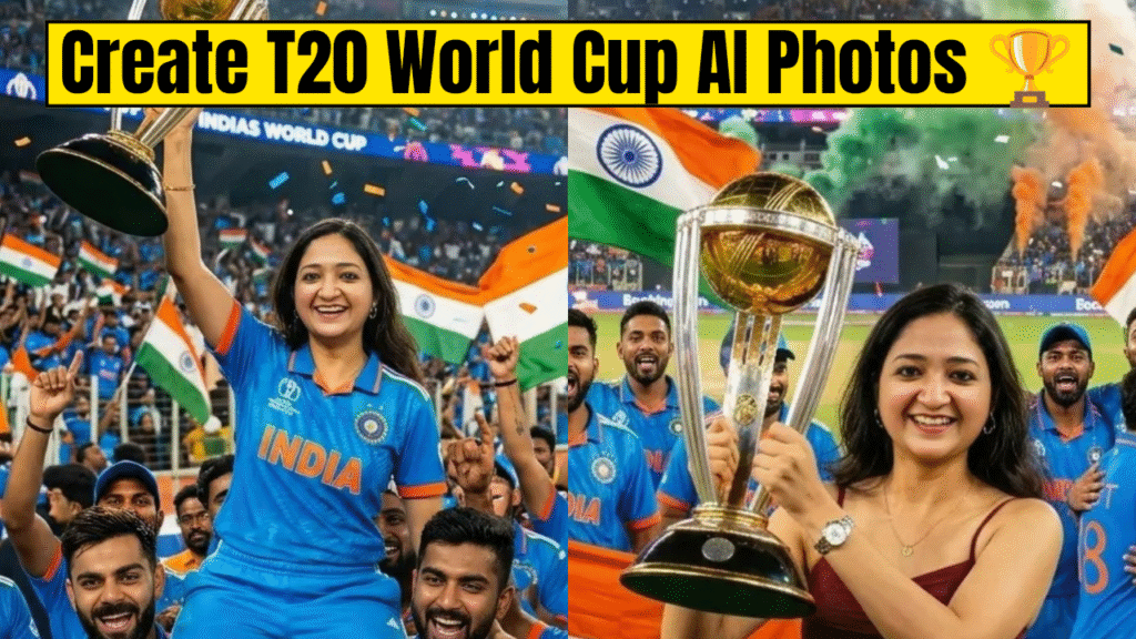 Create T20 World Cup AI Images with Cricketers