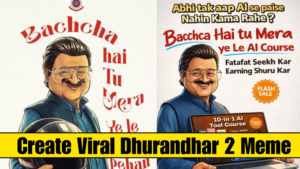 Viral Dhurandhar 2 Meme Process and Prompt