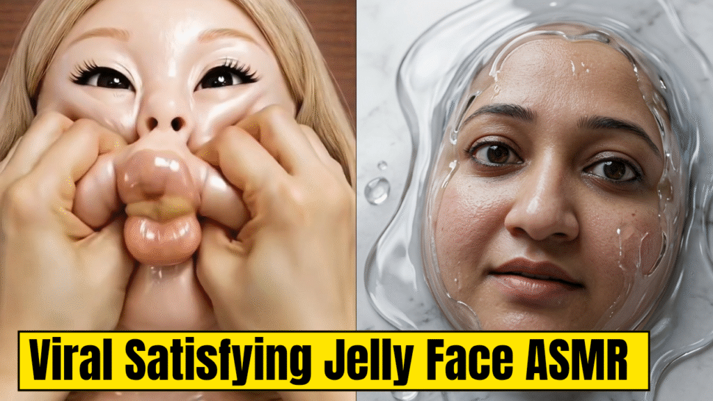 How to create viral satisfying jelly face asmr