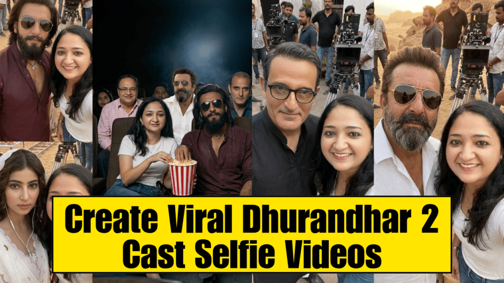 create viral Dhurandhar 2 cast selfie videos