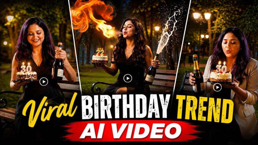 Viral Birthday AI Video Editing
