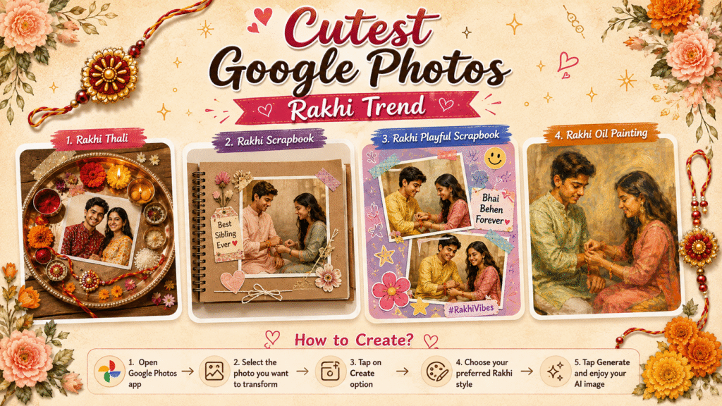 Google Photos Rakhi Trend