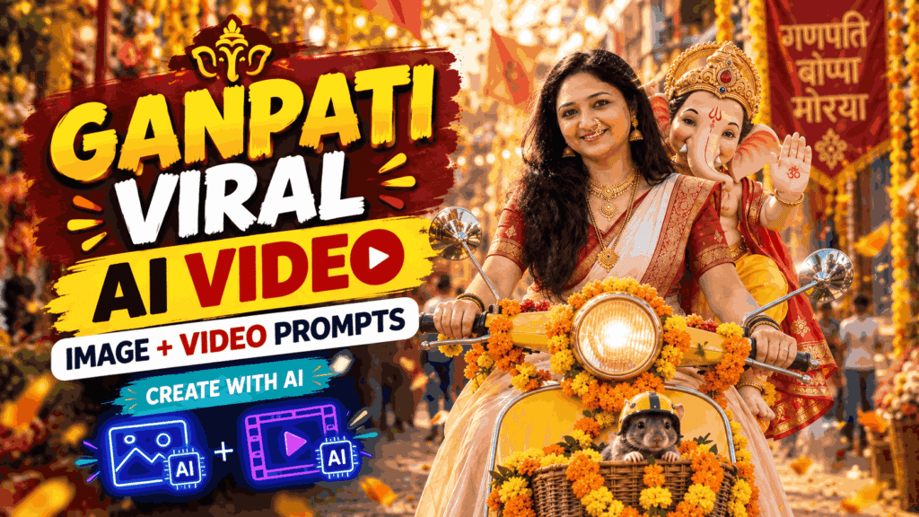 Ganpati ai videos and images prompt