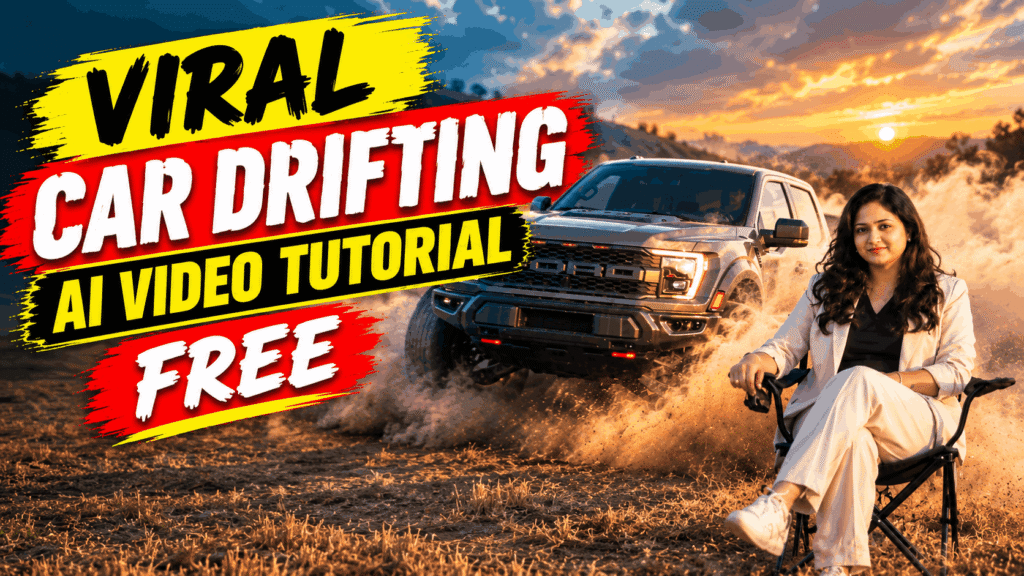 Viral Car Drift AI Video